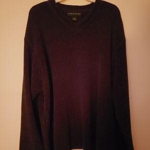 Brown slouchy sweater